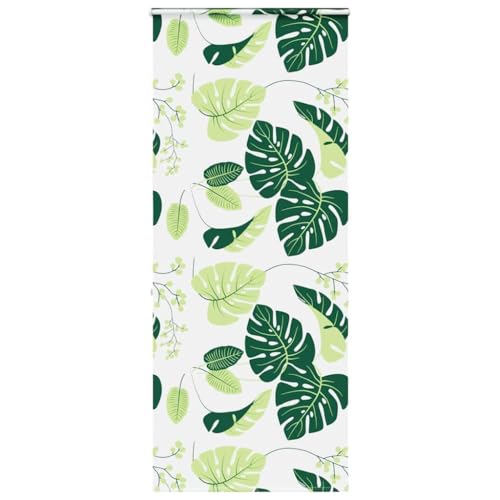 Cortina de ducha enrollable con casete de 110 x 240 cm, material PEVA, impermeable y duradero para ventanas y ducha, 106 cm de ancho de tela