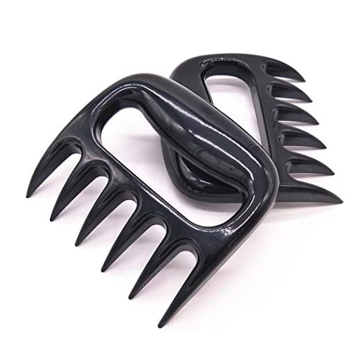 WINBOB Premium BBQ Meat Claw, BPA-Free Bear Paw Claws, Pulled Pork Shredder Handler Forks Tongs for Barbecue Tools, Pork, Turkey, Smoking Meat, Chicke