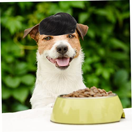 Peluca divertida para perros Kisangel para cosplay y disfraz miniatura 5