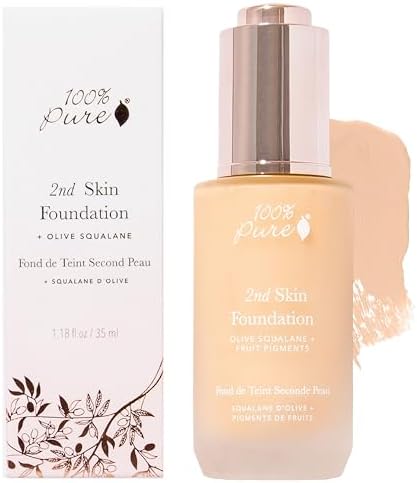 100% PURE 2nd Skin Lightweight Serum, 1.18 fl oz