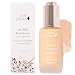 100% PURE 2nd Skin Foundation, Shade 5, Full Coverage, Lightweight, Blendable Formula, Satin Finish, Absorbs Oil, Anti-Aging, Natural, Vegan Makeup (Neutral w/Peachy Undertone) - 1.18 Fl Oz