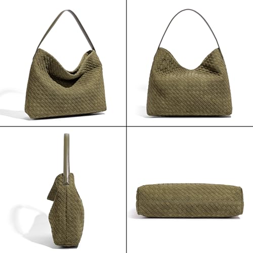 Bolso Tote Rejolly de Gamuza Tejida para Mujer miniatura 3