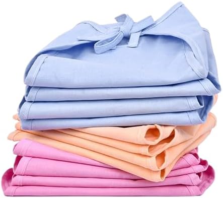 New Born Baby Cotton Cloth Diapers Langot Washable Reusable Nappies for 0-6 Months Babies (Pack Of 12)