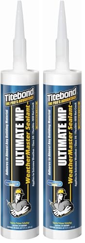 Image of Titebond WeatherMaster Ultimate MP All-Weather Hybrid Sealant 71051-9.5 Oz. Cartridge - Gray (Pack of 2)