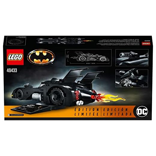 Lego Exclusive Set #40433 1989 Batmobile 2019 Limited Edition