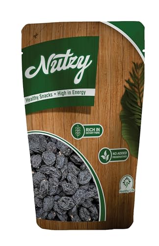 Image of Nutzy Premium Raisins (Black Raisins / Kali Darakh, 200g)