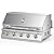 Hygrill 40-Inch Built In Grill, Stainless Steel 5-Burner Grill Head for Outdoor Kitchen, Natural Gas