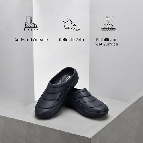Image of KOBURG Plasma Stylish Clogs for Men|Casual Walking Clogs|Sandals|Comfortable & Light Weight|Stylish & Anti-Skid|Waterproof KF-174