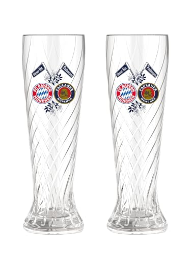 FC Bayern München Weißbierglas 2er-Set