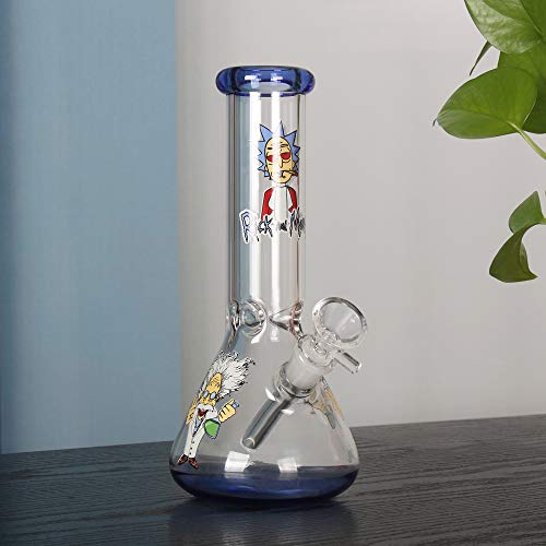 The7boX Beaker Bong Glas bong mit Aufkleber 20cm – Bild 5