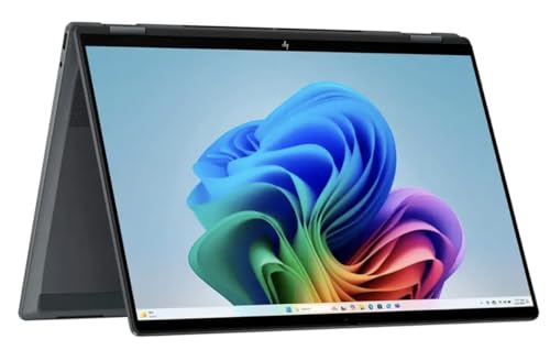 Image of HP OmniBook X Flip 2-in-1 AI Powered 2-in-1 Laptop 16.0 inch Touchscreen IPS WUXGA Display (Intel Ultra 7-256V, 16GB LPDDR5X, 8TB PCIe SSD, Backlit KB, Thunderbolt 4, Win 11 Pro) w /Premium Backpack