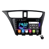 radio 2 din android honda civic ufo Modelo adecuado: el reproductor MP5 de audio de coche aplicable a H-onda Civic 2012 2013 2014 2015 2016 2017, asegúrate de que tienes la forma correcta y el estilo de la unidad original antes de comprar. Si no estás seguro de si es adecuado, puedes enviarnos la imagen de la consola central primero.