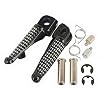 Front Foot Pegs Fits for Kawasaki ZX6R 2003-2013, ZX636 2003-2006, ZX10R 2004-2013