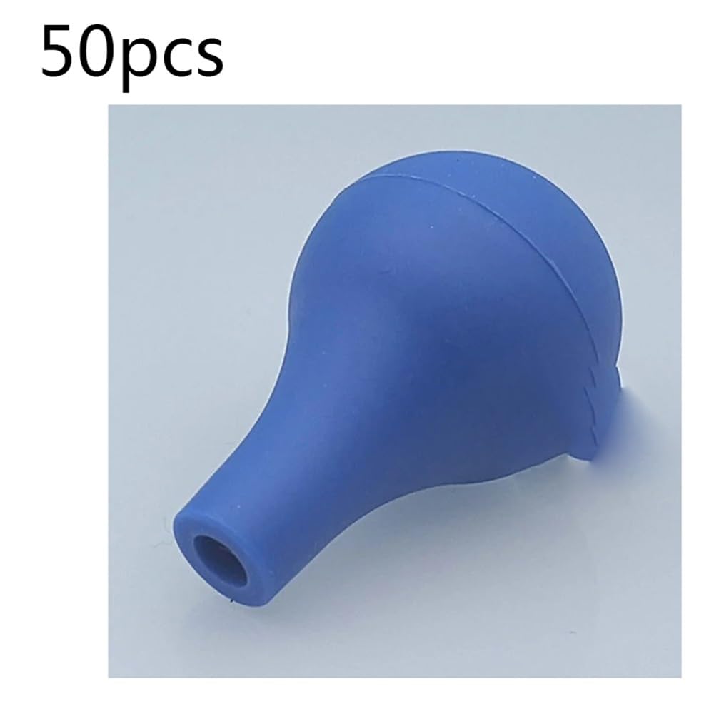 Glaspipette mit Tropfer, 20 stücke 50 stücke Labor Gummi Pipette Pipette Saug-Ball for Glas Absolvierte Transfer(50pcs)