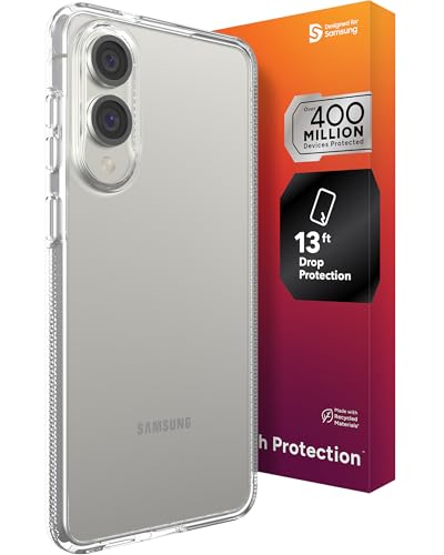 Crystal clear Galaxy S25 Edge case, graphene reinforced