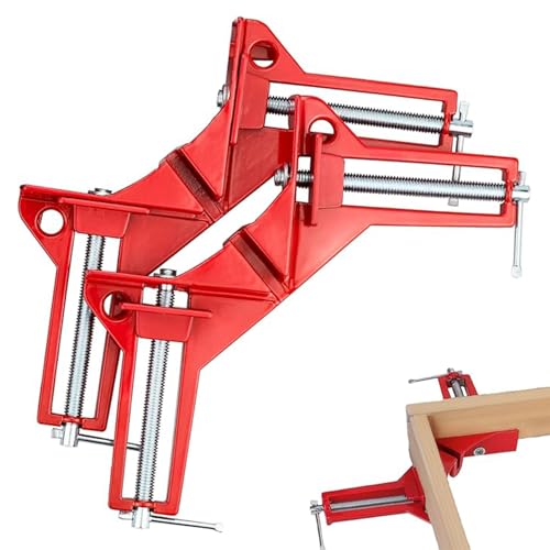 Pince à Angle Droit à 90 Degrés, Serre Joint Angle, Etau D'angle, Pinces D'angle pour Cadre Photo, Pince pour Wedge Menuiserie Soudure, Meubles de Fixation...