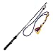 Flirt Pole for Dogs, Teaser Wand with Colorful Braided RopeFlirt Pole for Dogs, Teaser Wand with Colorful Braided Rope Tether, Exercise Fun for Dogs, Durable Interactive Dog Toy