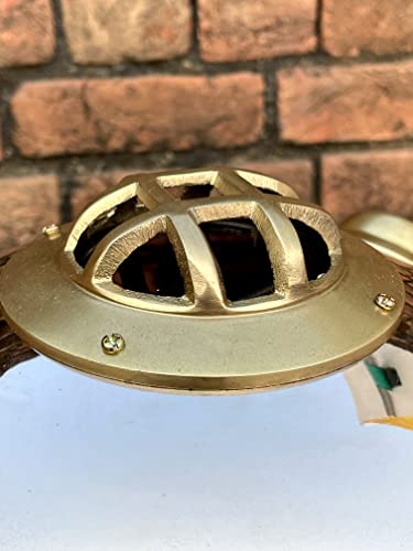 Casque de plongée Marine Gold et Silver objet deco mer
