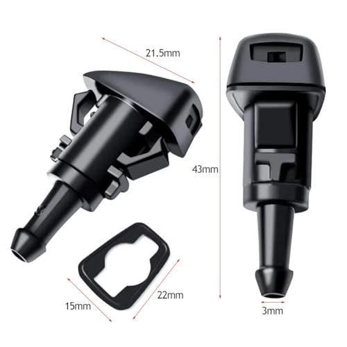 Buses de lave-glace durables pour Dodge Journey (2009-2016) - Finition précise - 7