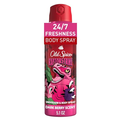 Old Spice Aluminum Free Body Spray for Men, 24/7 Odor