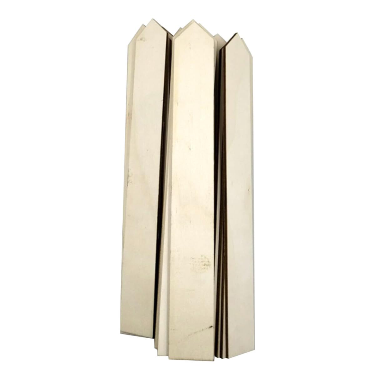 ABOOFAN Étiquettes de Jardin 100 en Bois 24x3cm Rustiques Solide pour Plantes pour Maison et Jardin