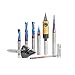 Amana Tool AMS-169 10-Pc Signmaking CNC Router Bit Collection IV 1/8 & 1/4 Inch Shank
