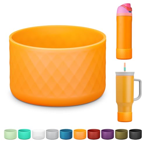 Silicone Boot for Owala Water Bottle 24 oz, Anti-Slip Protective Sleeve for FreeSip/Twist/Flip Stainless Steel Water Bottles Accessories