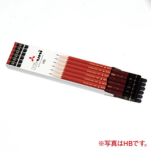 Mitsubishi Pencil High Uni K 2B 1 Docena miniatura 2
