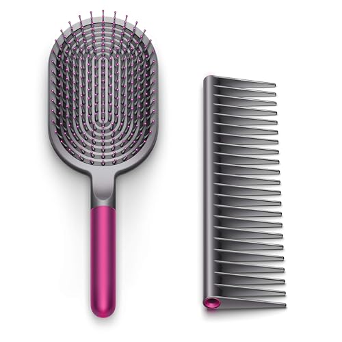MAYVUL Styling Set-Designed Ultimate Detangling Comb and Paddle Brush Compatible with Supersonic Hair Dryer Brush for All Hair Types