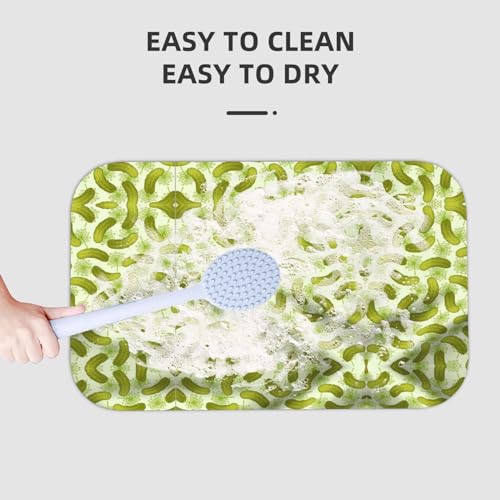 Tapis de bain diatomée 50x80 Sushi Dill Pickles haute performance