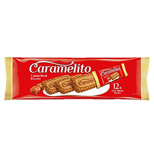Nabil Caramelito, Caramelised Biscuits, 26G X 12