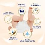 Dodot Pañales Bebé Sensitive Talla 4, 172 Pañales, 9kg – 14kg, Óptima Protección de la Piel de Dodot