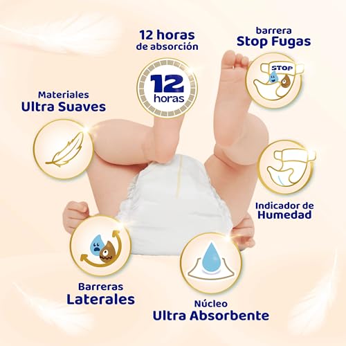 Dodot Pañales Bebé Sensitive Talla 4, 172 Pañales, 9kg - 14kg, Óptima Protección de la Piel de Dodot - Imagen 6