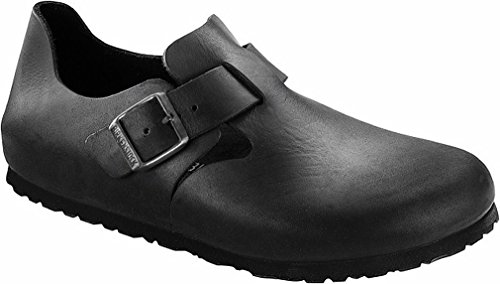 Birkenstock 16654139 London Black Oiled LTR 39