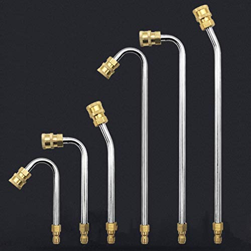 Hemoton Pressure Washers Pressure Washers 1PC Extension Wand 1/4 Quick Connect 30 Degrees Extension Bar Car Wash Equipment for Garden Car Wash Hose Attachment Hose Sprayer