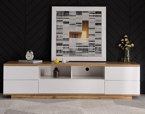 Il materiale utilizza MDF di alta qualità, che è forte e affidabile, e il pannello può sopportare un peso di 50 kg.