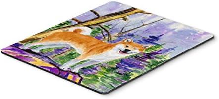 Caroline's Treasures SS8629MP "Shiba Inu Mouse Pad, Hot Pad or Trivet" for Home Office Gaming Working Computers Laptop Mouse Mat,Washable Large Mousepad image 2