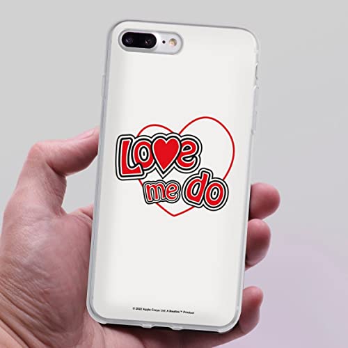 DeinDesign Coque en Silicone Compatible avec Apple iPhone 7 Plus Etui Silicone Coque Souple Love Me Do The Beatles Musique - Les Beatles, Paul McCartney, John Lennon, RIngo Starr, George Harrison DeinDesign Coque en Silicone Compatible avec Apple iPhone 7 Plus Etui Silicone Coque Souple Love Me Do The Beatles Musique – Image 4