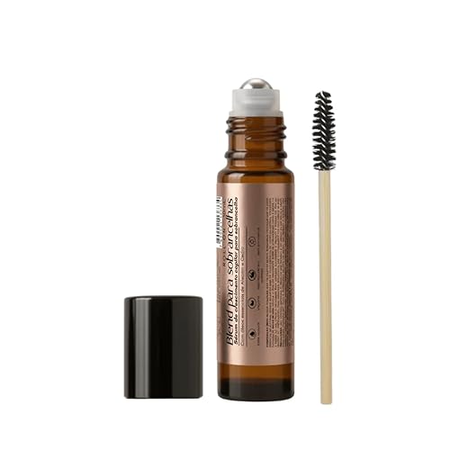 Sérum para Crescimento de Sobrancelhas, Fortalece e Estimula Novos Pêlos, Óleo de Rícino, Alecrim e Cedro Virgínia