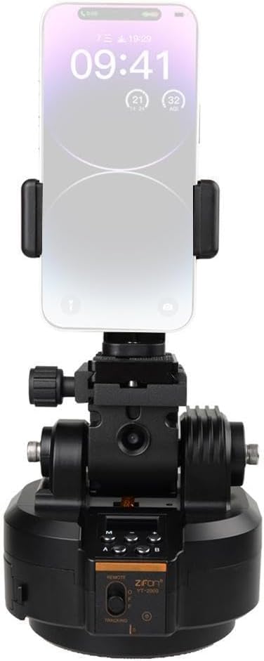 ZIFON YT-2000 with Phone Mounted