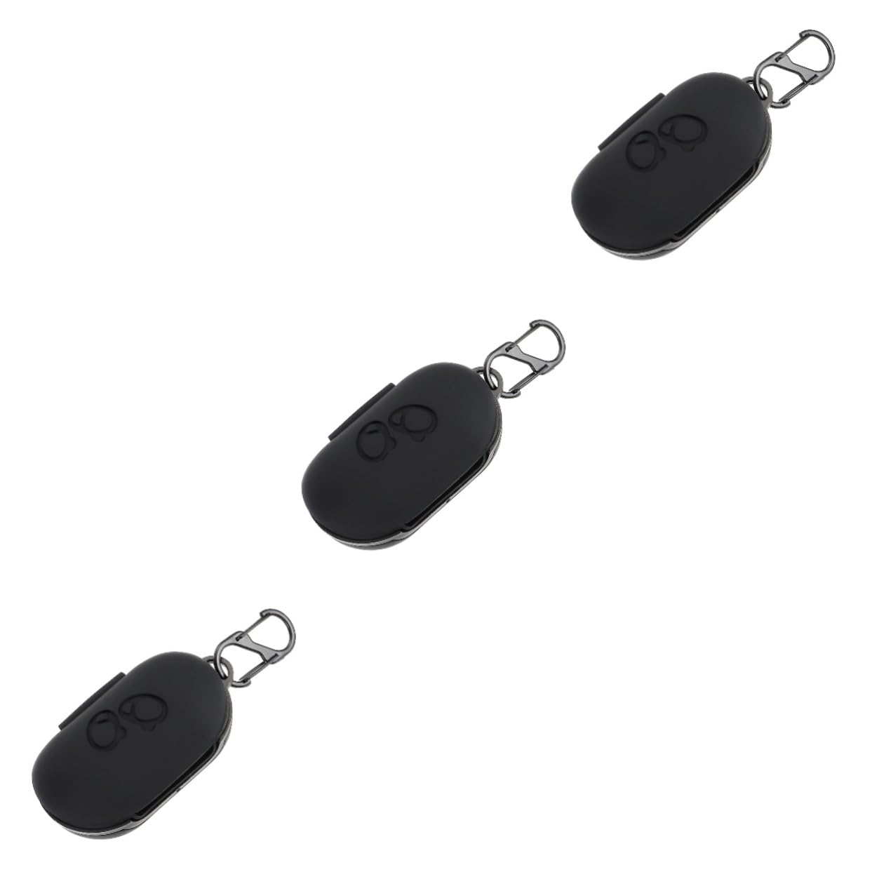 DOITOOL Estuche para 3 Auriculares Compatibles con Buds Carcasa Protectora De Alta con Orificio De Carga Preciso.