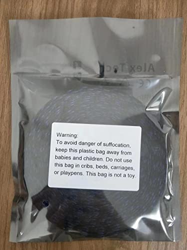 25Ft - 3/8 Inch Pet Expandable Braided Sleeving – Blackblue – Alex Tech Braided Cable Sleeve #TOP7