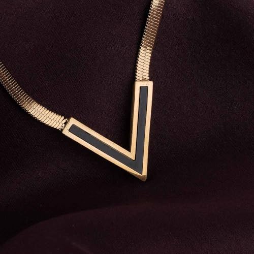 PALMONAS black anti-tarnish necklace – image 4
