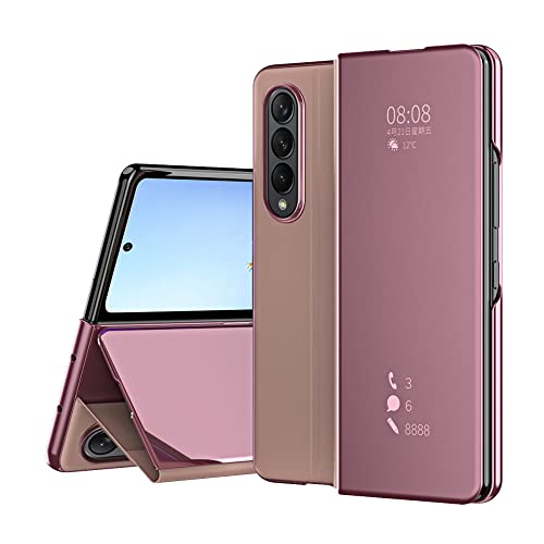 Étui Samsung Z Fold 4 Or Rose Idéal en Réunion ou Voyage