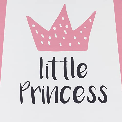 Kindervloerkleed, Kindertijd Met Ster, Maan En Ruitmotieven, Maat:80x150 cm, Kleur:Roze 9 - Afbeelding 5