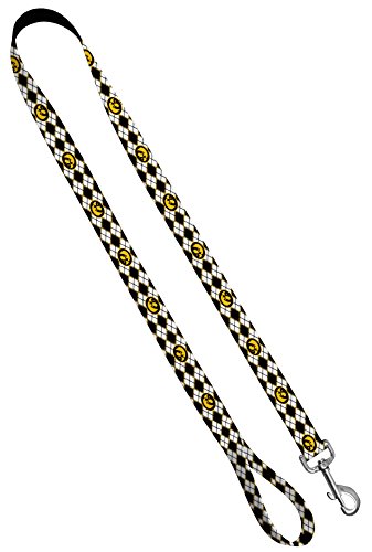 Image of Leash 3 /4 inch by 4', University of Iowa - Argyle Hawk