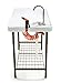 SEEK Outdoor Portable Folding Deluxe Fish and Game Cleaning Table with Faucet, Sprayer, Drain Hose, and Shelf for Fishing, Hunting, and Camping Gear,
