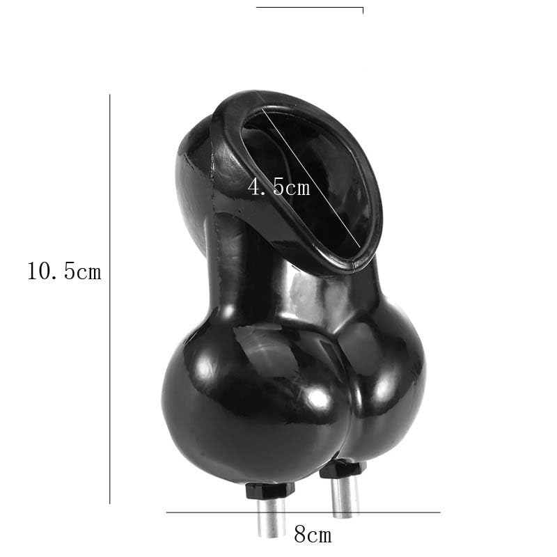 Bondage Masters Sac à boules electro-sexuelles E-Stim, black