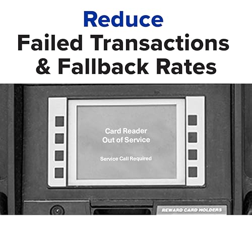 KICTeam - Cartões de limpeza Waffletechnology® para máquinas de pagamento com leitor de cartão (40 c