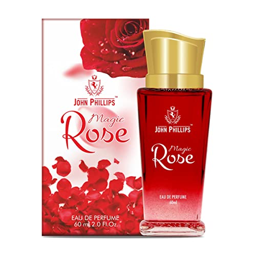 Image of JOHN PHILLIPS FIRST LOVE & MAGIC ROSE Eau De French Perfume Combo Gift Set For Women (Pack Of 2,120ML)